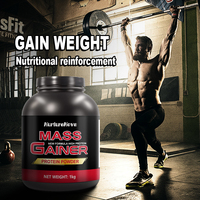 Protéine de Lactosérum Gainer Premium en Poudre et Créatine Vitamines pour un Développement Musculaire Rapide Fitness et Compléments de Prise de Poids Santé