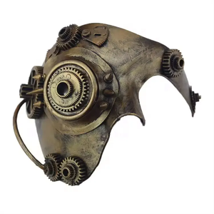 <span class=keywords><strong>Phantom</strong></span> Of <span class=keywords><strong>The</strong></span> Opera Cyborg Punk Masquerade Mask para hombres Vintage Carnival Mask Halloween Mardi Gras Ball Costume Party Supplies - Product Image 6
