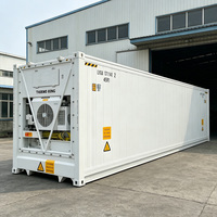Conteneur frigorifique mobile de 20 pieds et 40 pieds pour entrepôt logistique, avec compresseur Sanyo automatique solaire, pour stockage alimentaire