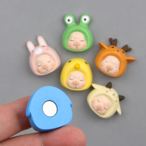 Couleur chaude mignon Jenny pig série tête animal dessin animé <span class=keywords><strong>japonais</strong></span> et coréen créatif boucle magnétique aimant de réfrigérateur - Product Image 5