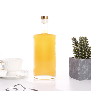 Botella de vidrio de <span class=keywords><strong>tequila</strong></span> cuadrado de lujo personalizado Shanghai Linlang - Product Image 2