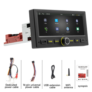 Reproductor Multimedia para Auto BQCC de 6.86 Pulgadas con Radio Mp5, FM AM RDS, Mirrorlink, Carplay, Video, Pantalla para Auto con Bluetooth para Ford F150 (1998-2007) - Product Image 2
