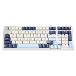 <span class=keywords><strong>Clavier</strong></span> de jeu mécanique sans fil FreeWolf K8, interrupteurs rouges/bleus remplaçables à chaud, rétroéclairé, <span class=keywords><strong>pour</strong></span> <span class=keywords><strong>PS4</strong></span>, PC, Win, Mac, <span class=keywords><strong>Gamer</strong></span> - Product Image 1