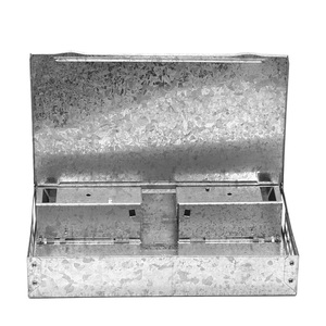 Trampa para ratas de metal de acero galvanizado con tapa sólida para el control de plagas en interiores en el hogar, negocios, uso en exteriores, cocina - Product Image 3