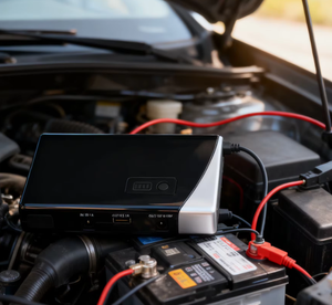 Nouveauté : Démarreur de batterie au lithium 600A avec éclairage LED pour démarrage d'urgence automobile, portable pour voitures/motos/camions - Product Image 4