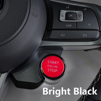 Volant démarrage sans clé arrêt moteur R8 conduite bouton de rénovation interrupteur pour après 17 ~ 19y A3 A4 A5 S4 Q2 8V