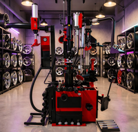 Machine à changer les pneus de voiture pour atelier de réparation automobile avec moteur de 1,1 kW/0,75 kW et pression de 8-10 bars