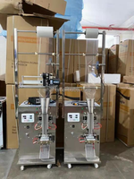 Machine de remplissage et d'emballage manuelle 1-100g pour granulés, boulons, écrous, sachets, sacs extérieurs, scellage 3 côtés, matériau film papier