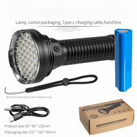 Lampe torche en alliage d'aluminium à haute luminosité, batterie 26650, longue durée, haut lumen, multifonctionnelle, durable, lampes de camping