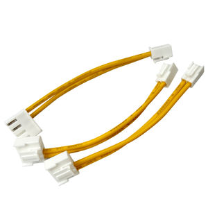 Kawat elektronik kustom memanfaatkan <span class=keywords><strong>2</strong></span>/<span class=keywords><strong>3</strong></span>/4/5/6 Pin inti tembaga PVC terisolasi 150mm panjang pemasangan kabel - Product Image 1