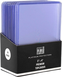 1000 Custom Printed Uv Protector Clear Binder Clear Top Loader Graded Card Sleeves for Pokemon Business Card Rock 25pcs/pack