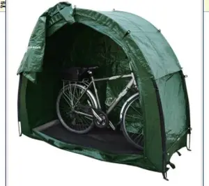 Carpa para bicicleta al aire libre, cubierta de almacenamiento para bicicletas al aire libre, cobertizo, portátil, 210D, recubierta de plata, Oxford gruesa, impermeable F, 2021