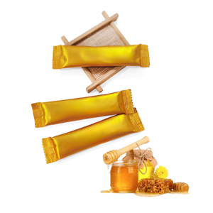 Sachet de miel nutritif en stick de 15g, emballage personnalisé OEM, miel en stick portable - Product Image 1