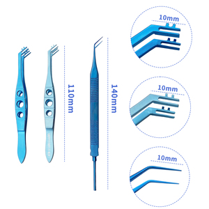 คีมพับเลนส์จักษุ5.5/6mm แหนบ <span class=keywords><strong>IOL</strong></span> เครื่องมือเครื่องมือเครื่องมือเกี่ยวกับตาเครื่องมือเกี่ยวกับตาไทเทเนียม - Product Image 1