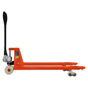 Uni-silent truk palet hidrolik, truk pengangkat tangan 3 ton YY685N-3T palet tangan truk palet palet tangan Manual 2T 3 T - Product Image 3
