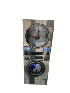 Équipement de blanchisserie commercial le plus vendu, machine à laver automatique à pièces et nettoyeur à sec pour les laveries automatiques - Product Image 5