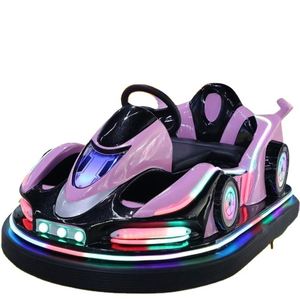 Voiture tamponneuse électrique télécommandée pour enfants, avec éclairage LED et coque en plastique durable, pour manèges commerciaux - Product Image 2