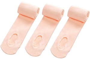 Medias de Ballet Convertibles con Recorte para Niñas, Pantimedias de Alta Elasticidad para Danza y Gimnasia - Product Image 4