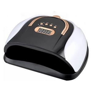 Customize Portable Professional Cordless Rechargeable 256W 57 LED 4 <b>Timer</b> SUN C4 Plus Nail Polish Dryer UV <b>Light</b> Lamp for Nail - Product Image 4
