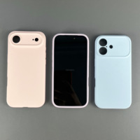 Étuis de téléphone portable magnétiques en silicone véritable microfibre à l'intérieur anti-empreintes digitales pour iPhone 17 Pro Max 16 Plus 15 Pro Max