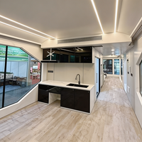 Capsule de loisirs préfabriquée moderne et respirante, maison conteneur mobile pour entrepôt, bureau, bâtiment et usage de loisirs
