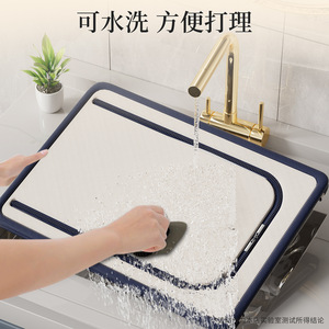 Caja de almacenamiento, organizador de ropa, contenedor de almacenamiento rectangular plegable de tela para armario con asa para uso doméstico - Product Image 3