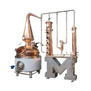 METO 500l 1000l Wine Distillation High Quality Alcohol Distillery Equipment Moonshine Still for sale