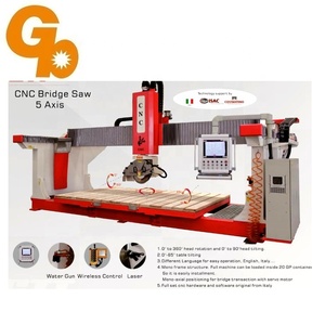 5 Trục CNC Đá Cẩm Thạch Cầu Saw Máy - Product Image 1