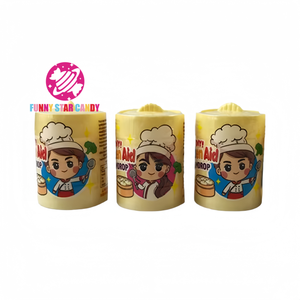 ODM cuisine cuit à la vapeur chignon doux gommeux bonbons Mini Baozi boulette forme jouets petite boîte alimentaire emballage bonbons fruités gommes - Product Image 5