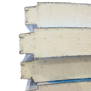 50mm 설치하기 쉬운 콜드 룸 패널 현대 PU 샌드위치 패널 창고 용 콜드 룸 단열 패널 - Product Image 5