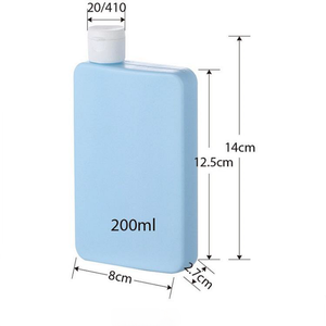 Envases Cuadrados Personalizados de HDPE para el Cuidado de la Piel con Color Personalizado y Pulverizador, Botellas de Plástico Selladas para Champú - Product Image 3