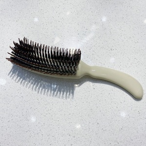 Brosse coiffante multifonctionnelle pour cheveux bouclés, brosse à cheveux compacte ergonomique pour salon de coiffure, douce pour les cheveux - Product Image 5