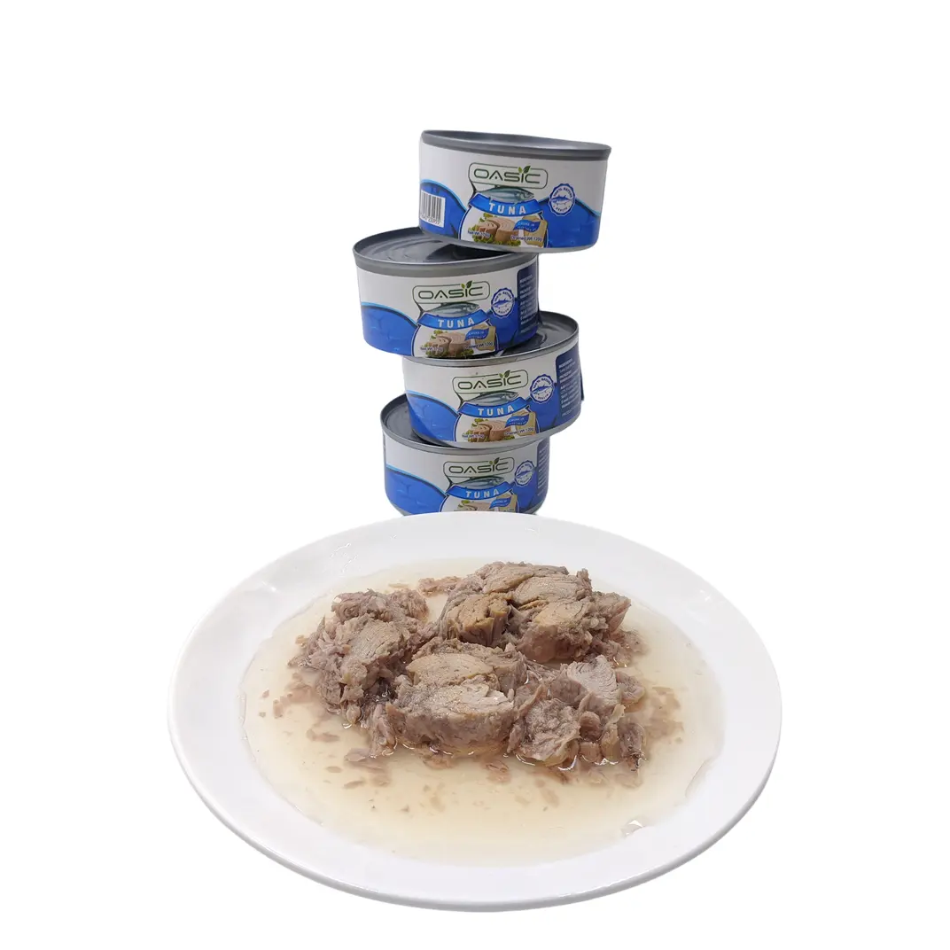 Top Quality OEM ODM Canned Tuna in Brine 170g 185g Bonito Tuna Fish