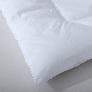 Directo de fábrica, edredón King de lujo, tela de poliéster 100%, patrón liso, hipoalergénico y Reversible para uso en Hotel, Color blanco - Product Image 6
