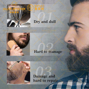 Huati Sifuli RubioAroma vente en gros de nouveaux produits personnalisés huile de <span class=keywords><strong>barbe</strong></span> Kit de <span class=keywords><strong>barbe</strong></span> Kit de culture de <span class=keywords><strong>barbe</strong></span> bio 100% pour hommes - Product Image 6