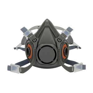 Langlebige 6300 <span class=keywords><strong>Large</strong></span> Size Half Face Wieder verwendbare Gasmaske für chemische Atemschutz masken mit 6001 Patrone zum Lackieren zum Fabrik preis - Product Image 1