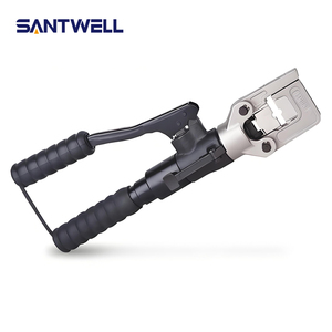 Integrated Manual Hydraulic Cable Lug <b>Crimping</b> <b>Tool</b>, 180° Rotatable Open Head Hexagonal <b>Wire</b> Terminal <b>Crimping</b> Plier - Product Image 2