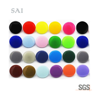 Kancing Plastik Warna-warni Model Baru