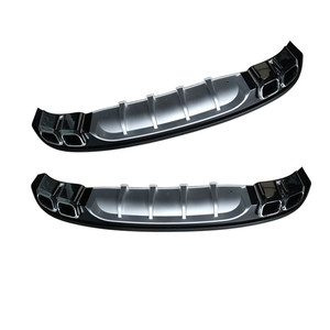 Vendita calda di fabbrica kit carrozzeria parti argento nero labbro posteriore 2018 diffusore spoiler per Hyundai sesta generazione Elantra 2016-2018 - Product Image 3