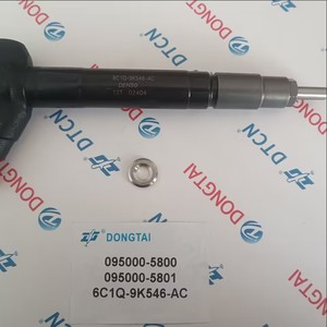 Inyector de Combustible Common Rail <span class=keywords><strong>Denso</strong></span> 095000-5800 095000-5801 <span class=keywords><strong>6C1Q</strong></span>-<span class=keywords><strong>9K546</strong></span>-<span class=keywords><strong>AC</strong></span> para Motor Ford Transit 2.2L - Product Image 5