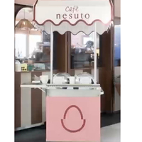 Chariot à glaces et yaourts commercial Miles Gelato Machine, 2 saveurs, en acier inoxydable de qualité alimentaire, facile à utiliser, fournisseur chinois