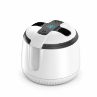 Nettoyeur ultrasonique dentaire pour appareils orthodontiques, gouttières, prothèses dentaires, avec minuteur numérique, usage domestique, alimenté par piles, 48 kHz