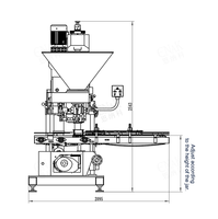 Machine de remplissage entièrement automatique électrique pour boîtes en verre et en métal, pour la production de produits alimentaires, boissons, viande, aliments pour animaux, noix, poisson, ligne de production, garantie 3 ans