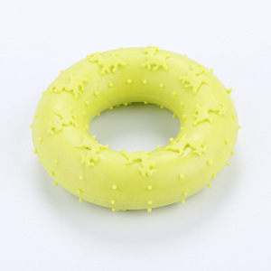 Köpek Eğitim Oyuncağı TPR Isırmaya Dayanıklı Donutlar Diş Çıkarma Çubukları Eğitim Çiğneme Oyuncakları - Product Image 6