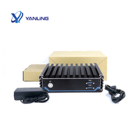 PC industriel Core sans ventilateur de 6e génération 5 Gigabit LAN 4 Ports POE 32 Opto GPIO Vente pour ordinateur embarqué d'automatisation de la vision industrielle