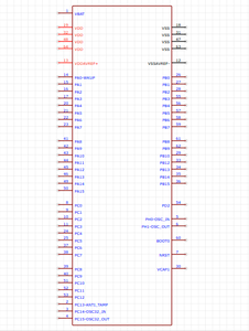 ไมโครคอนโทรลเลอร์ STM32F401RCT6 ชิปแฟลช ประเภทสินค้า ไมโครคอนโทรลเลอร์และโปรเซสเซอร์ FPGA - Product Image 5