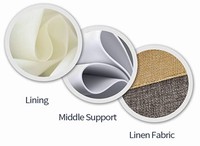 Panier de rangement pliable et écologique avec poignée en corde, design détachable, couleur et logo personnalisés - Collection Behome