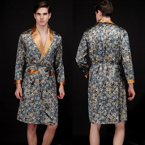 Vestito <span class=keywords><strong>da</strong></span> notte <span class=keywords><strong>da</strong></span> <span class=keywords><strong>uomo</strong></span> vestito <span class=keywords><strong>da</strong></span> notte Unisex accappatoio <span class=keywords><strong>da</strong></span> <span class=keywords><strong>uomo</strong></span> leggero stampato abbigliamento <span class=keywords><strong>da</strong></span> notte Kimono floreale <span class=keywords><strong>da</strong></span> <span class=keywords><strong>uomo</strong></span> - Product Image 5