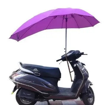 스쿠터 우산 캐노피 방수 양산 오토바이 인쇄 미니멀리스트 스틸 플라스틱 TT 제조 업체 우산 나일론 90cm