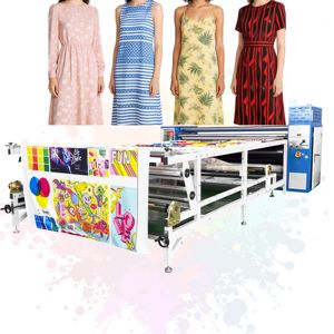 La Mejor Maquinaria de Impresión Rotativa Textil por Sublimación de China, con Motor y Placa de Prensa de Calor para Papel - Product Image 2